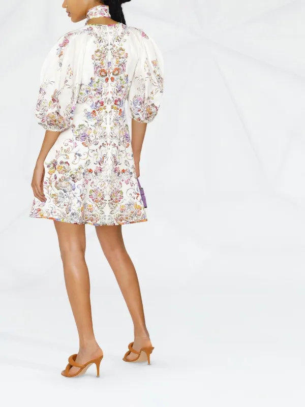 ZIMMERMANN Prima Day Floral Mini Dress 