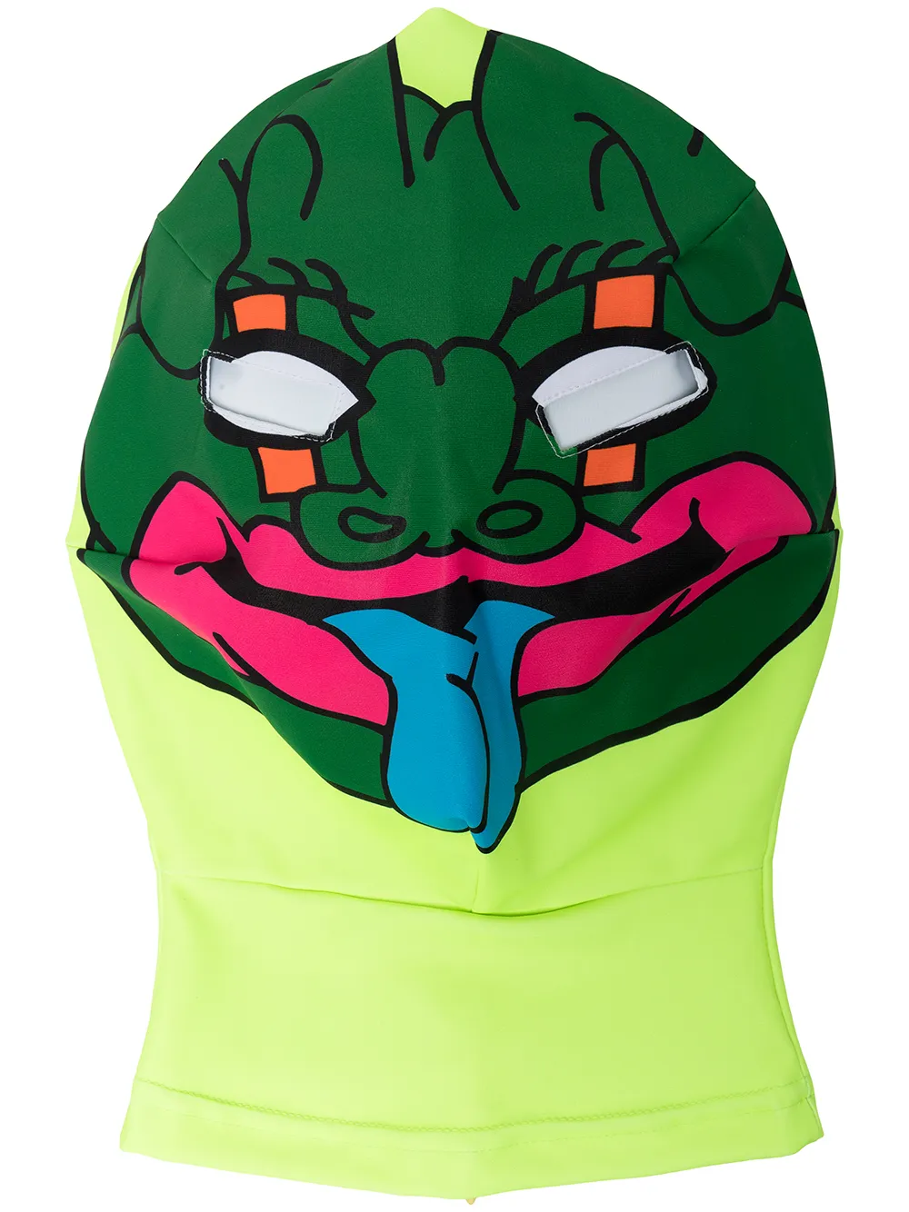 

Walter Van Beirendonck Monster Morph print mask - Green