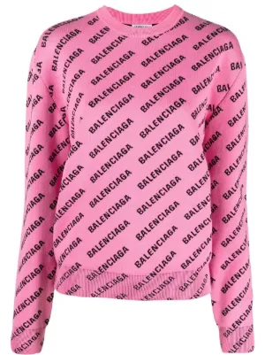 Maglione on sale rosa balenciaga