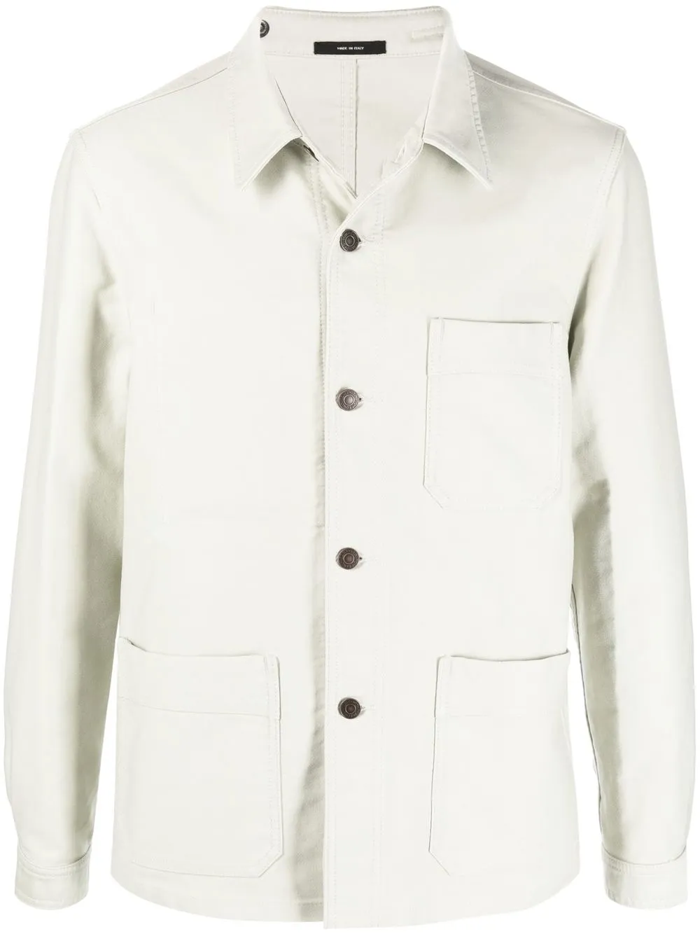 

TOM FORD button-up shirt jacket - Grey