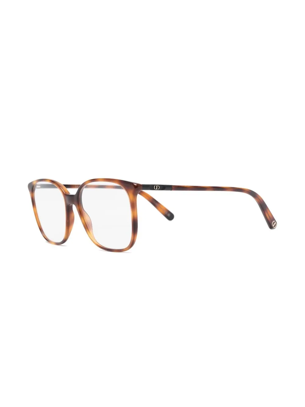 Dior Eyewear Bril met vierkant montuur - Bruin