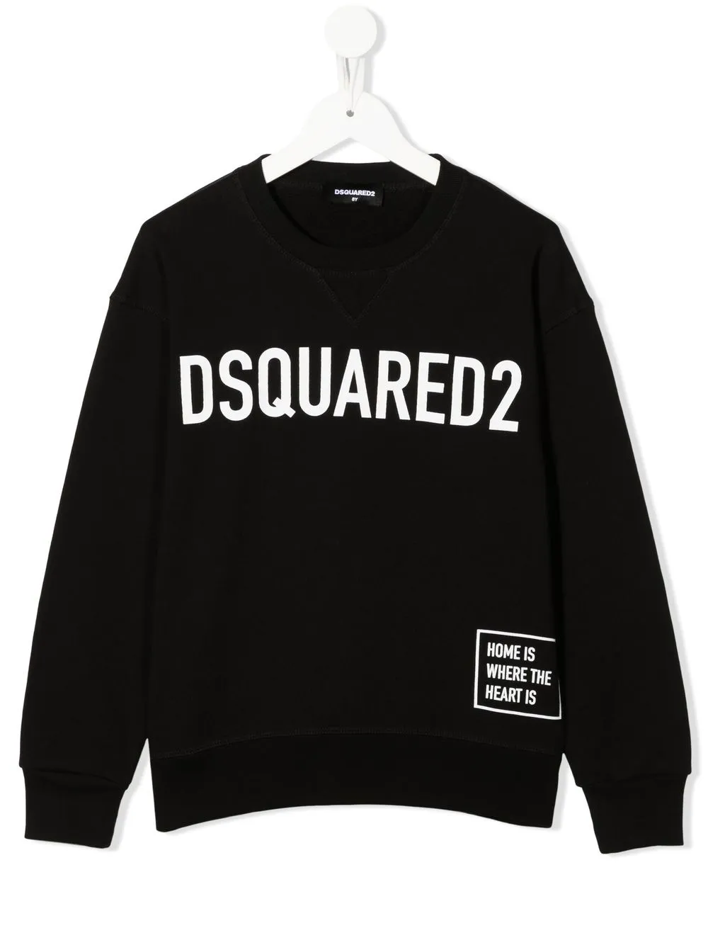 

Dsquared2 Kids TEEN logo-print cotton sweatshirt - DQ900