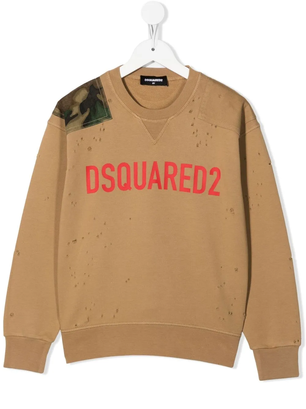 

Dsquared2 Kids sudadera con logo estampado - DQ708