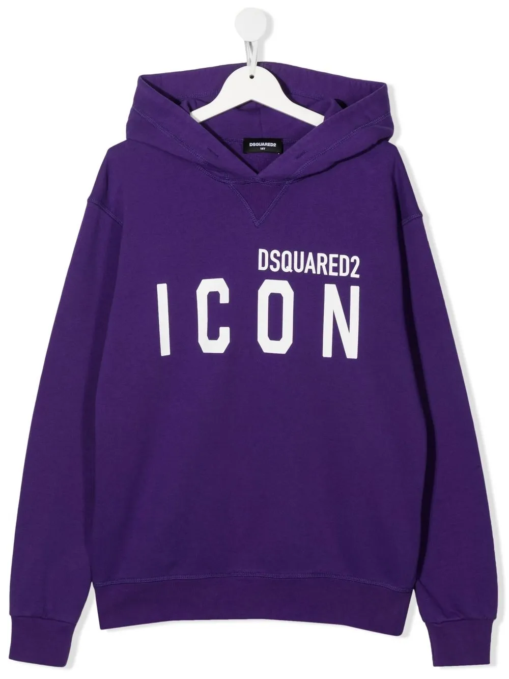 

Dsquared2 Kids hoodie con logo estampado - Morado