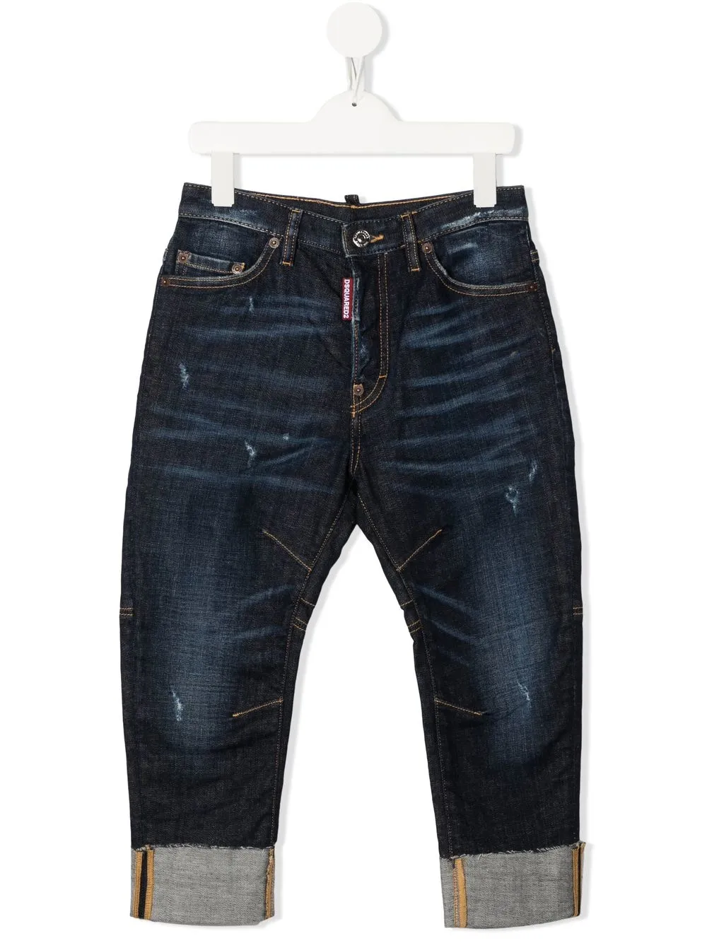 

Dsquared2 Kids jeans con efecto lavado - DQ01