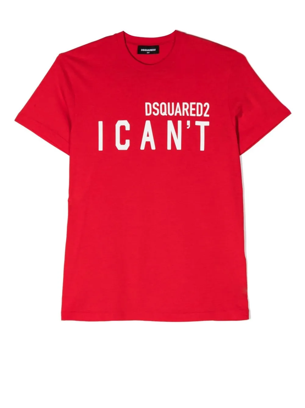 

Dsquared2 Kids playera con logo estampado - Rojo