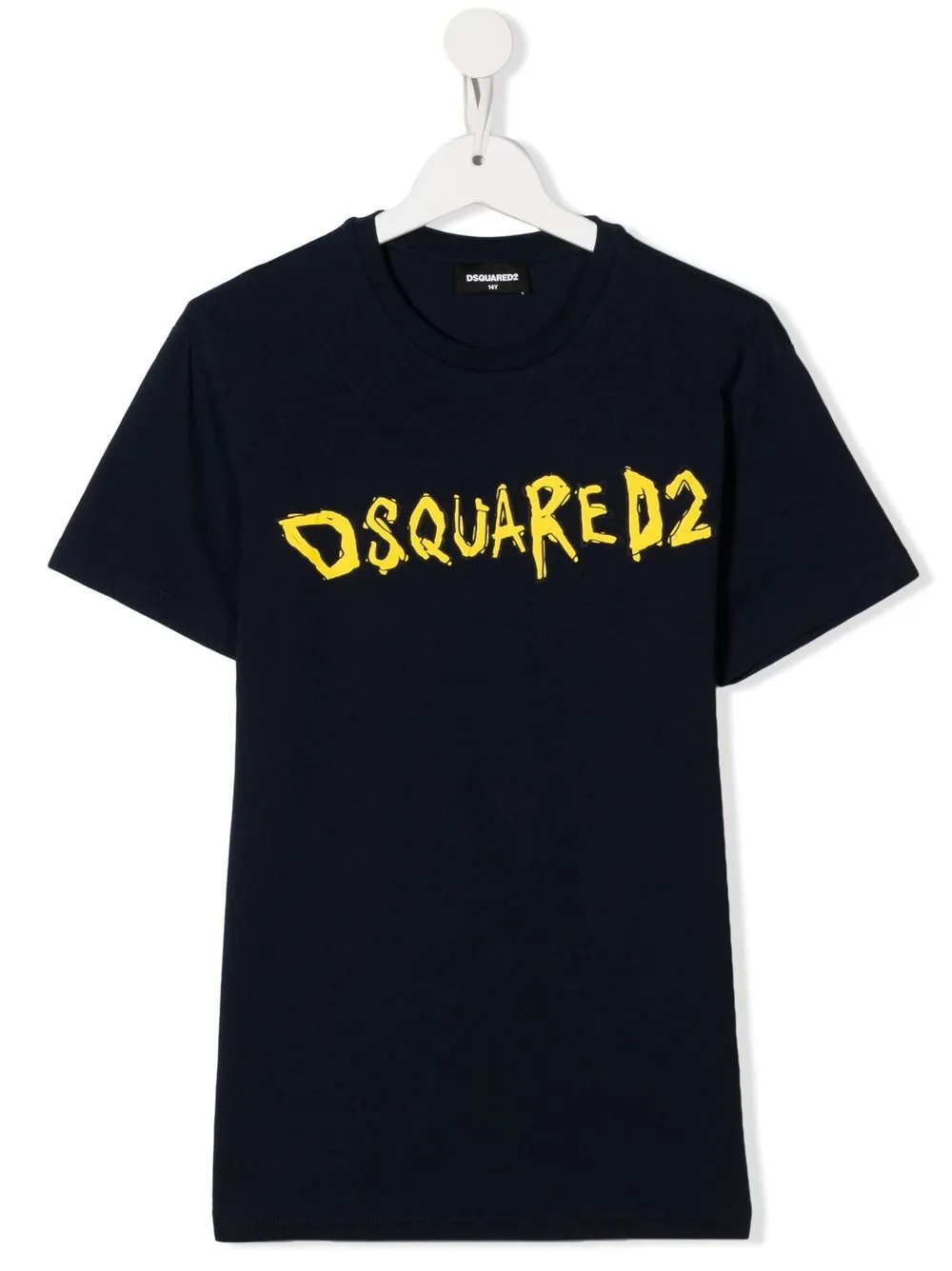 

Dsquared2 Kids TEEN logo-print cotton T-Shirt - Blue