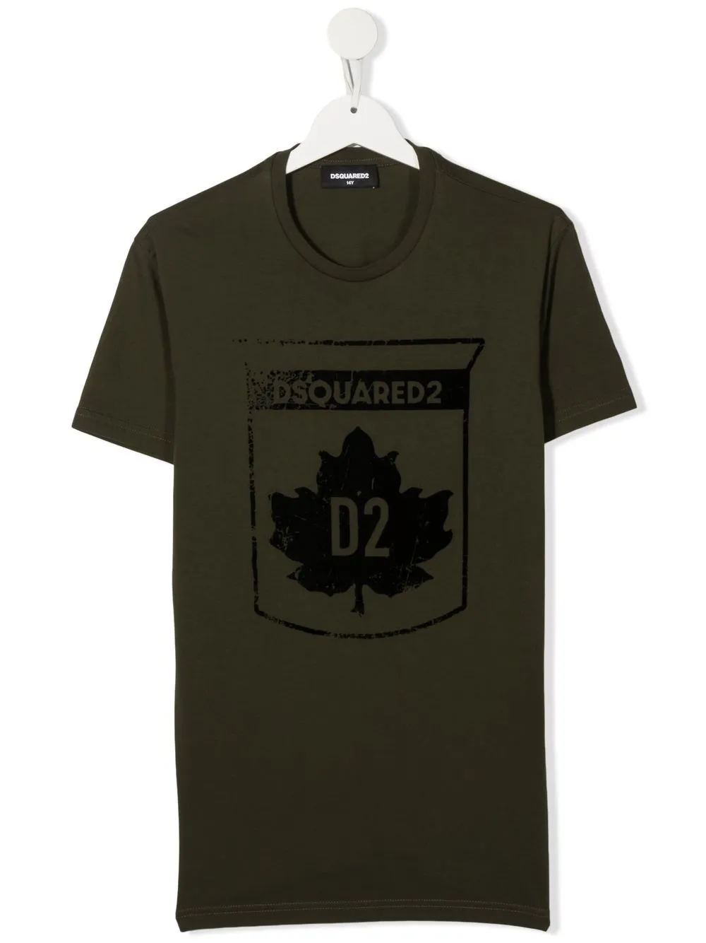 

Dsquared2 Kids playera con logo estampado - Verde