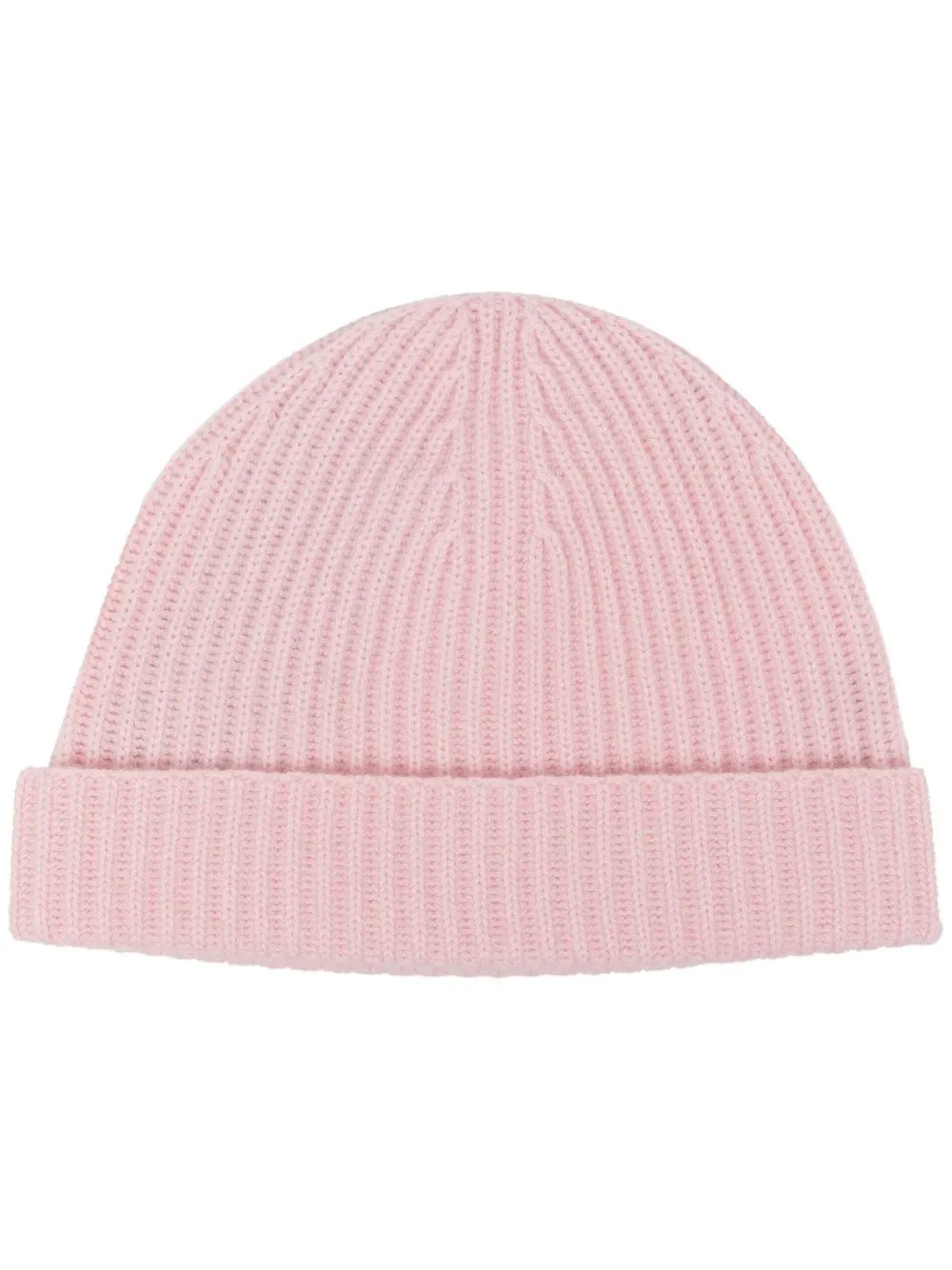 

N.Peal ribbed-knit cashmere beanie - Pink