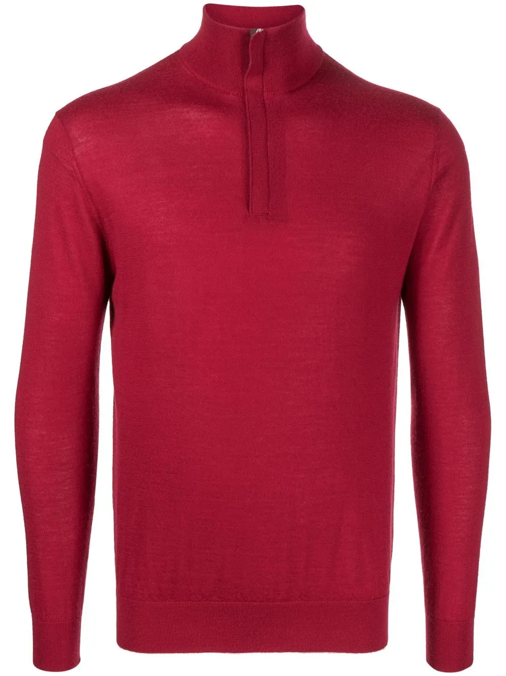 

N.Peal suéter con cuello de tortuga - Rojo