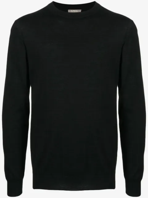 N.Peal crew-neck cashmere jumper
