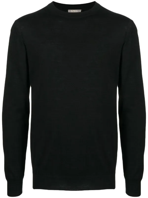 crew-neck Cashmere Jumper Black FARFETCH BH