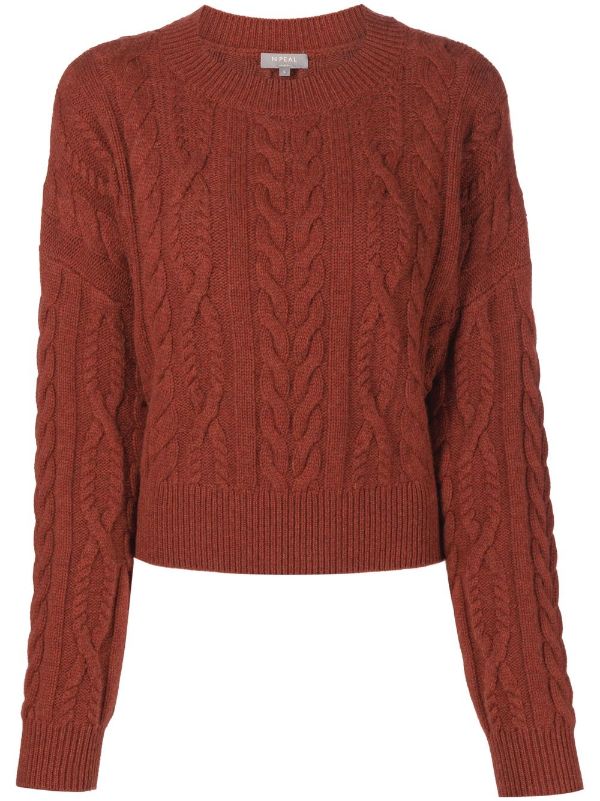 cable knit cashmere jumper