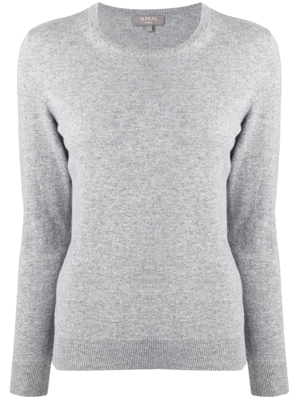 

N.Peal melange-effect cashmere jumper - Grey