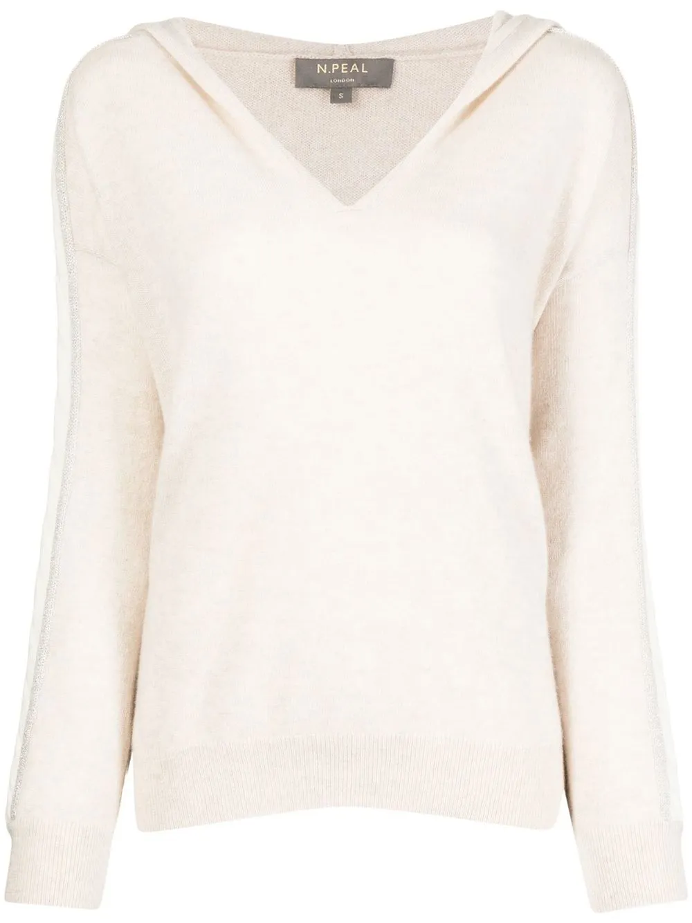 

N.Peal cashmere hooded jumper - Neutrals