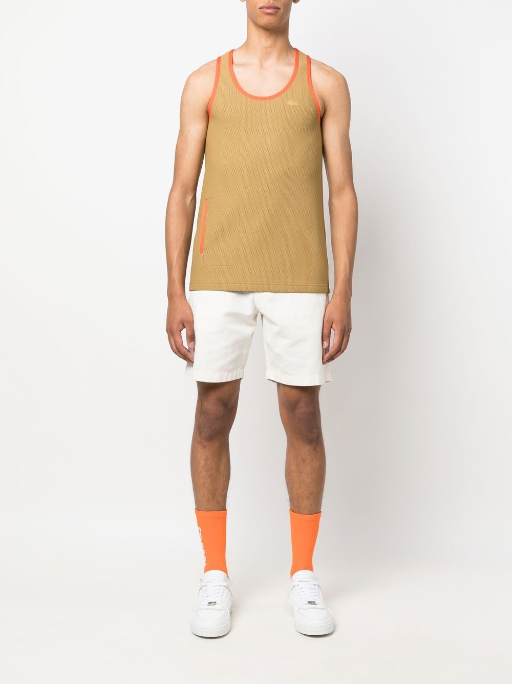 Lacoste two-tone Tank Top - Farfetch