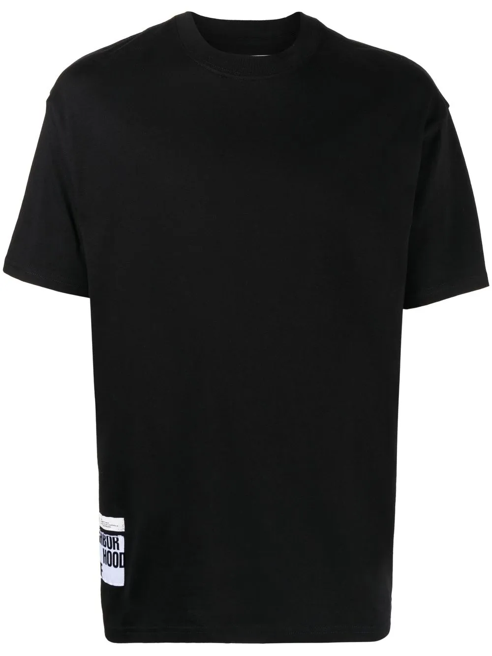 

izzue logo-print T-shirt - Black