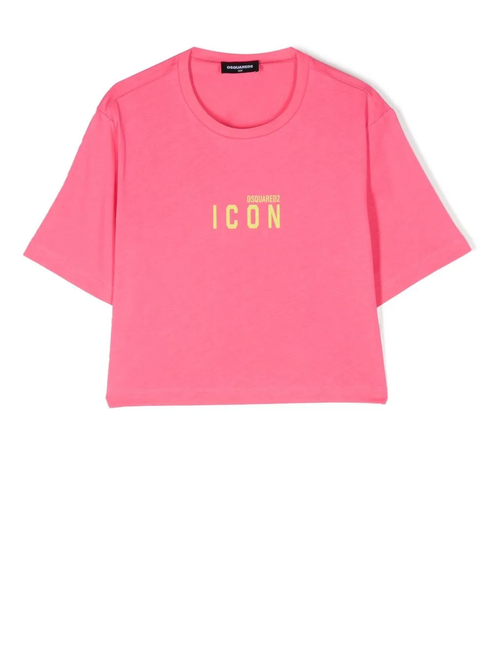 

Dsquared2 Kids TEEN logo-print short-sleeved T-shirt - Pink