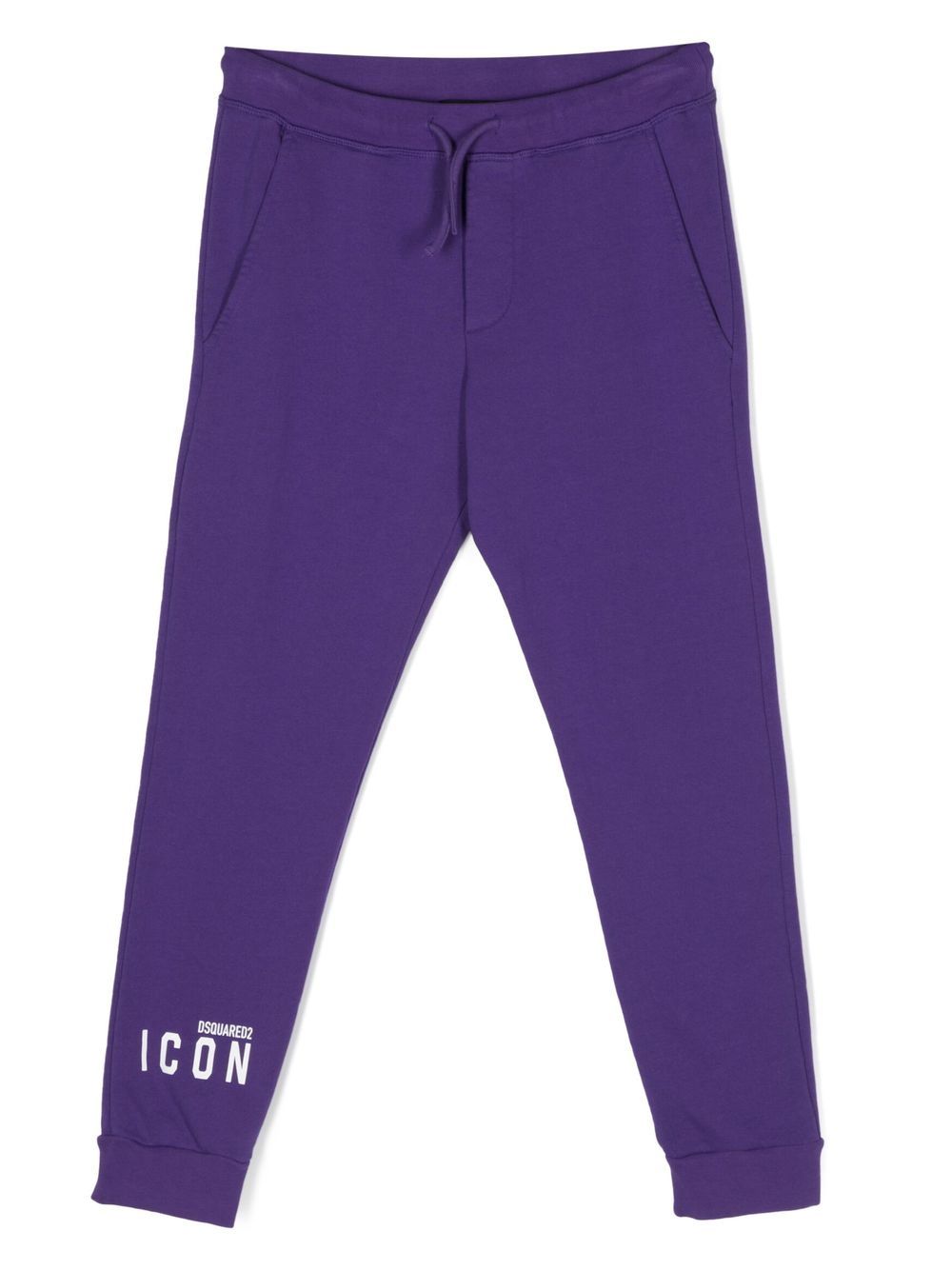 

Dsquared2 Kids pants deportivos con logo - Morado