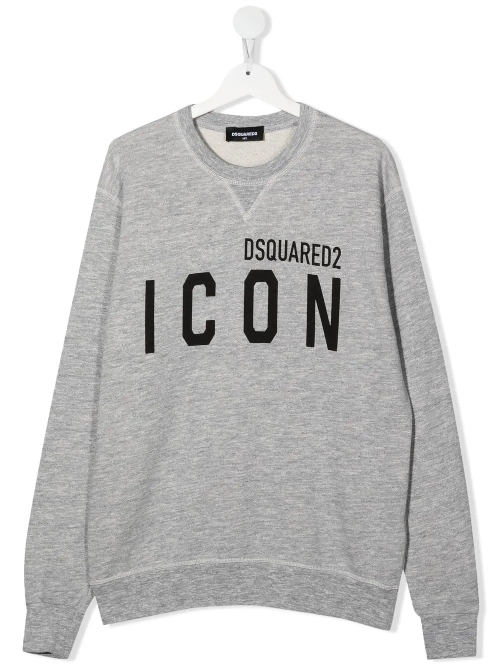 

Dsquared2 Kids sudadera con logo estampado - Gris