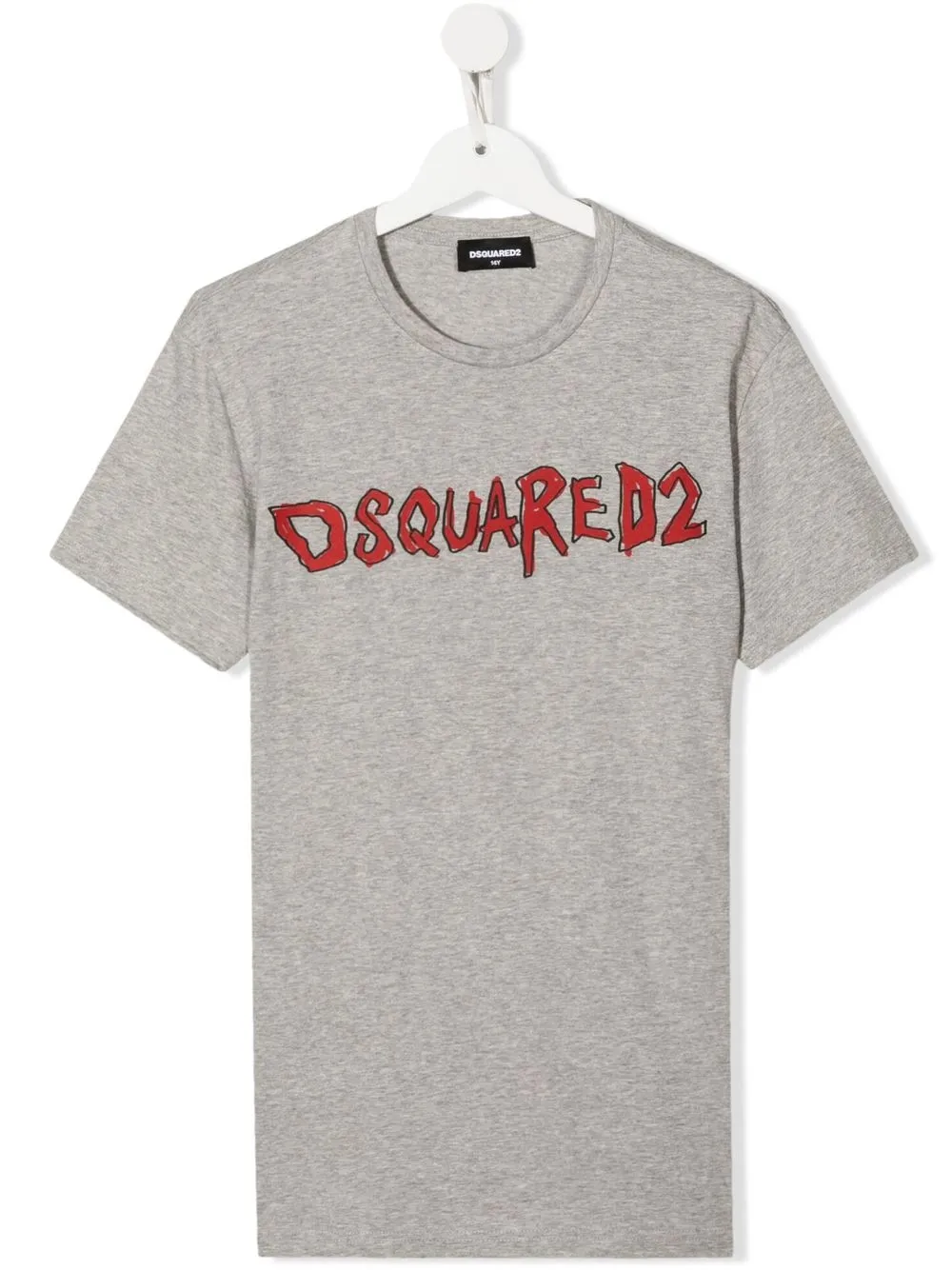 

Dsquared2 Kids playera con logo estampado - Gris
