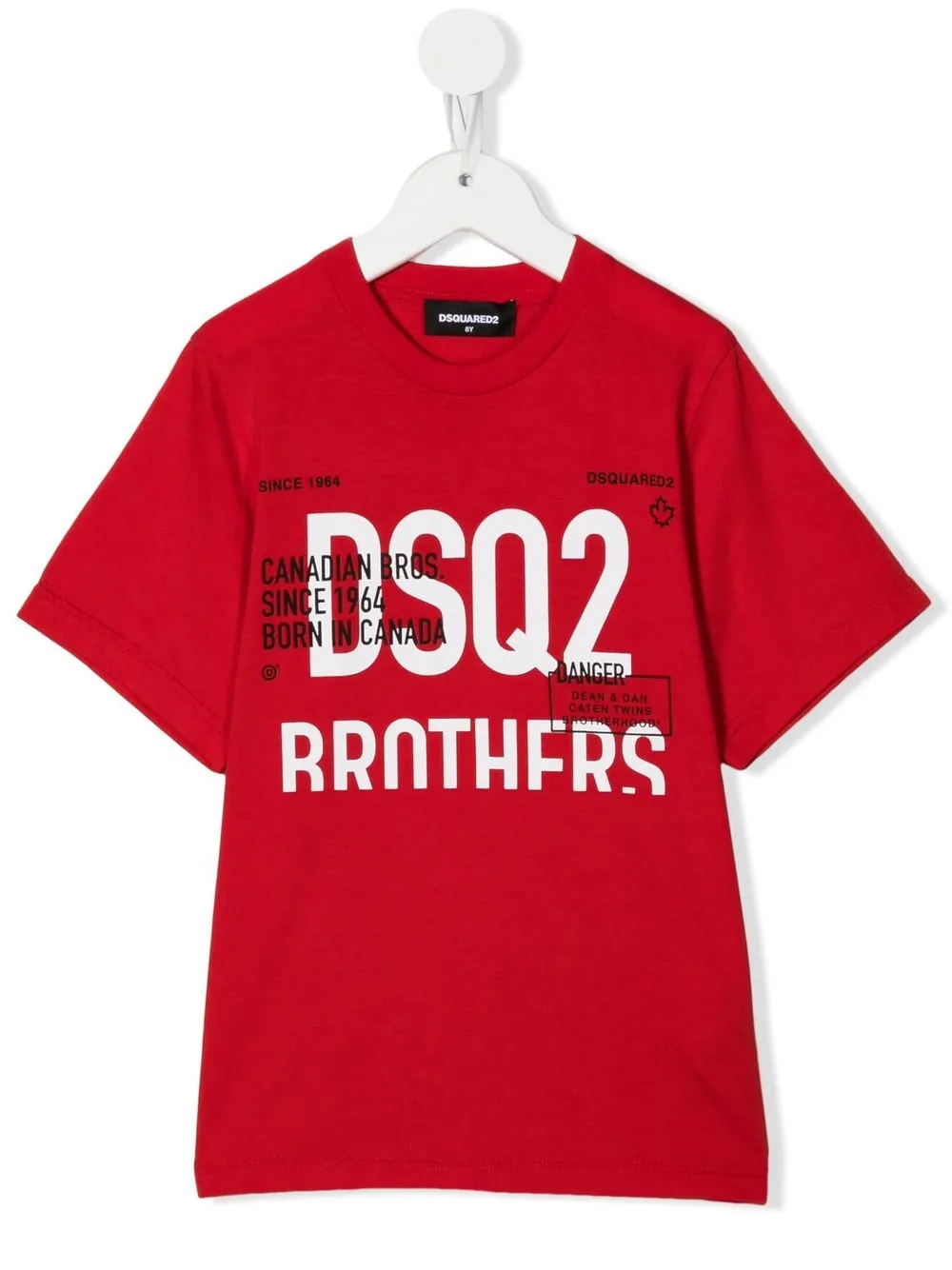 

Dsquared2 Kids playera con eslogan estampado - DQ411