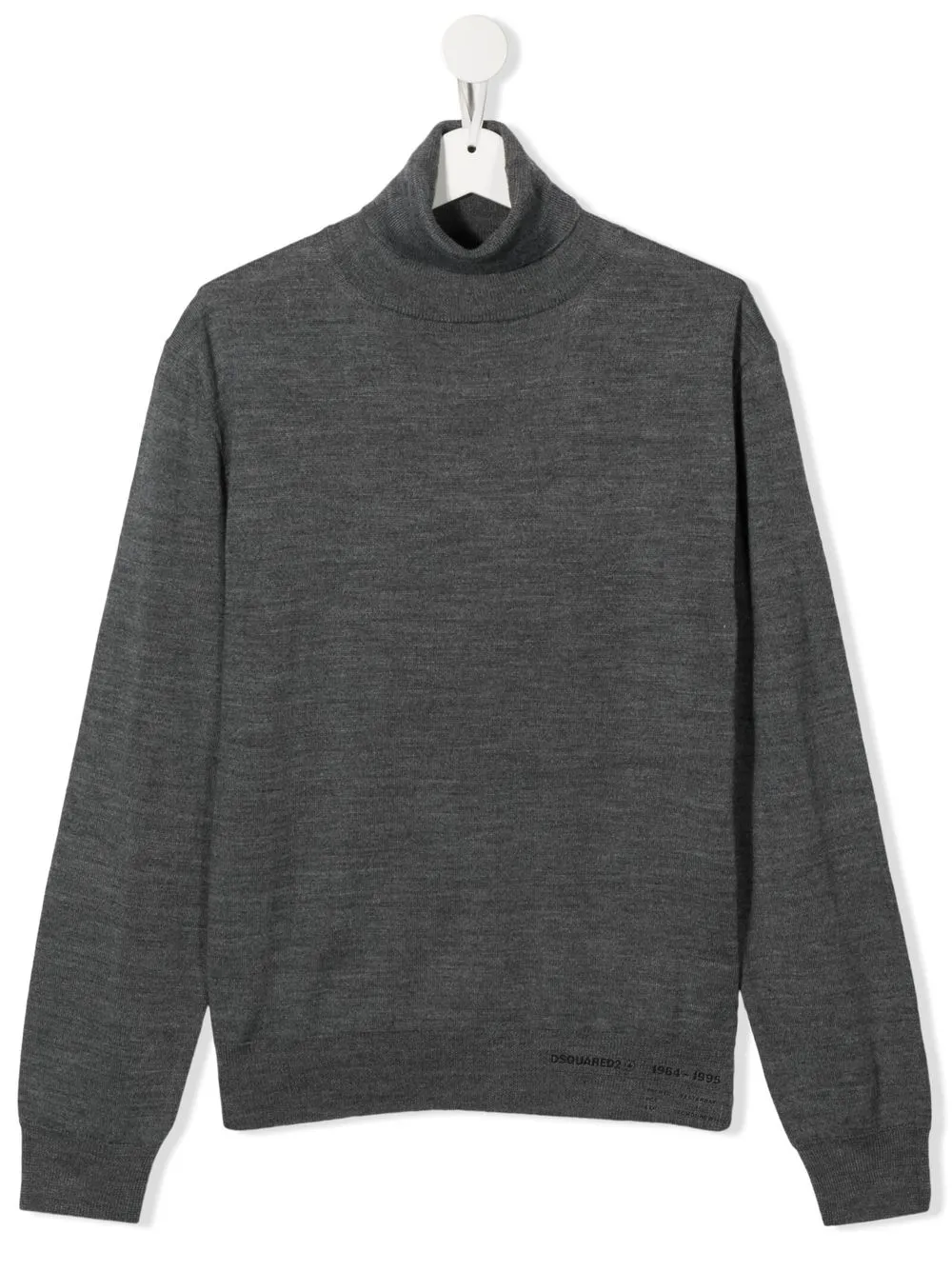 

Dsquared2 Kids suéter tejido con cuello vuelto - Gris