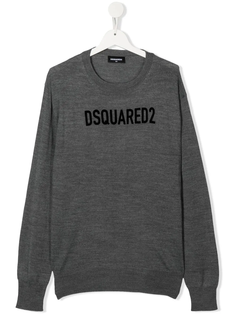 

Dsquared2 Kids logo-print long-sleeved jumper - Grey