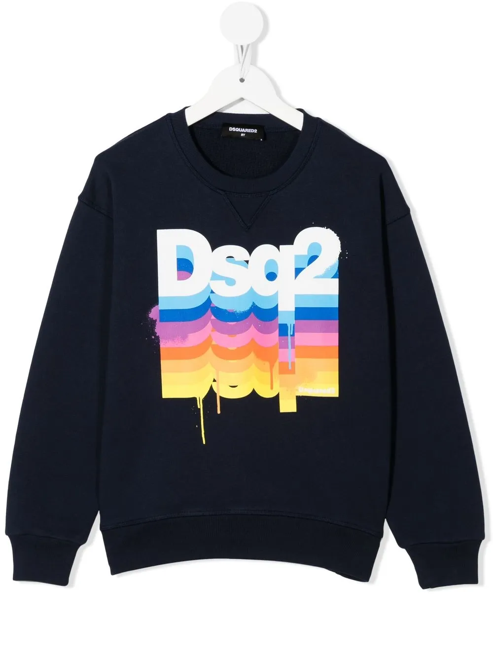 

Dsquared2 Kids hoodie con logo estampado - Negro