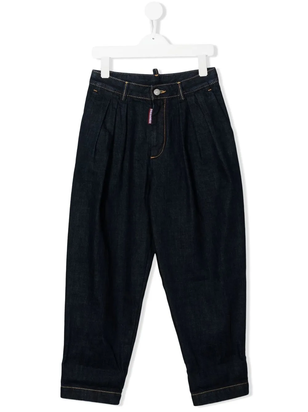 

Dsquared2 Kids jeans tapered con tiro medio - DQ01