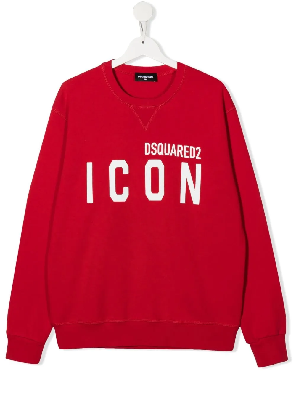 

Dsquared2 Kids sudadera con logo Icon estampado - Rojo