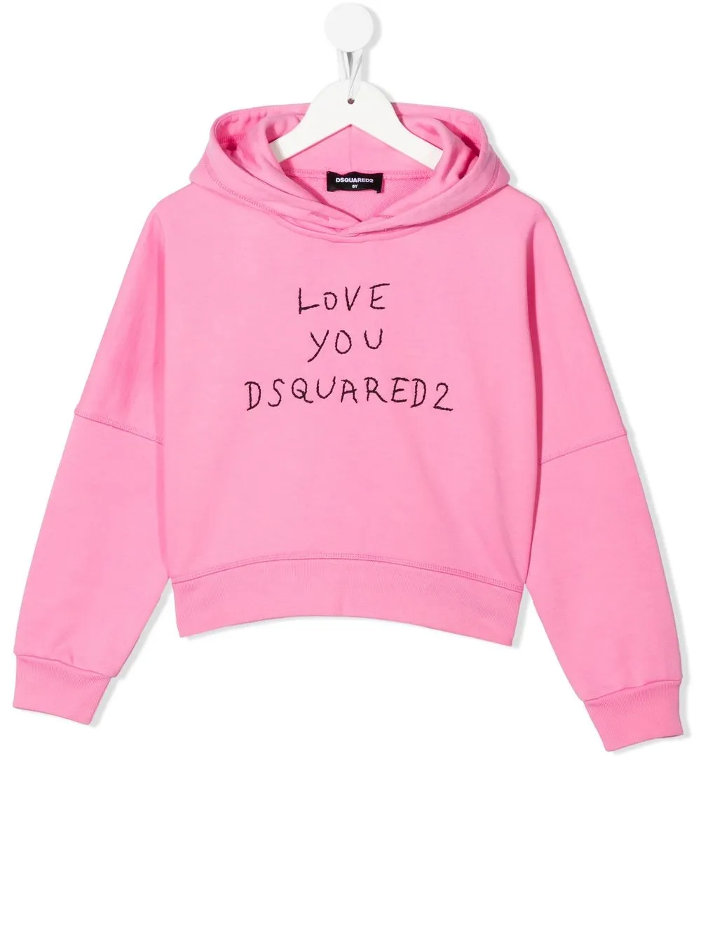 

Dsquared2 Kids hoodie con logo bordado - DQ322