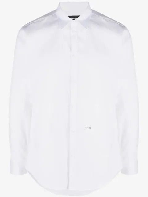 DSQUARED2 playera con detalle del logo