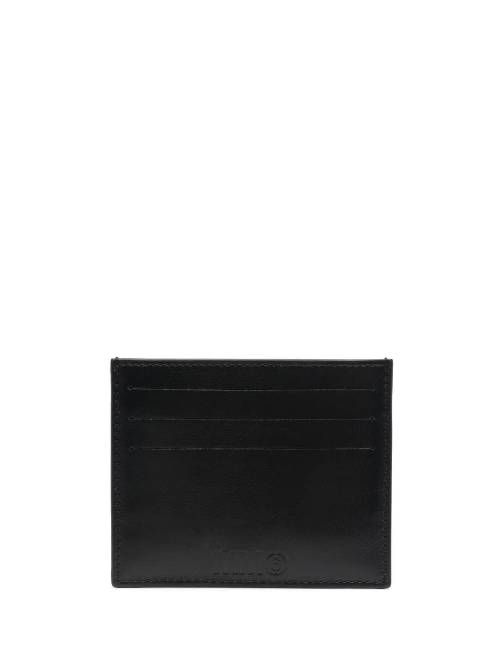 

MM6 Maison Margiela tarjetero con logo DG - Negro