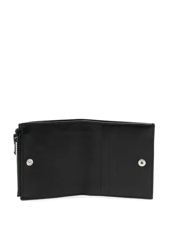 MM6 Maison Margiela four-stitch zip-around Wallet - Farfetch