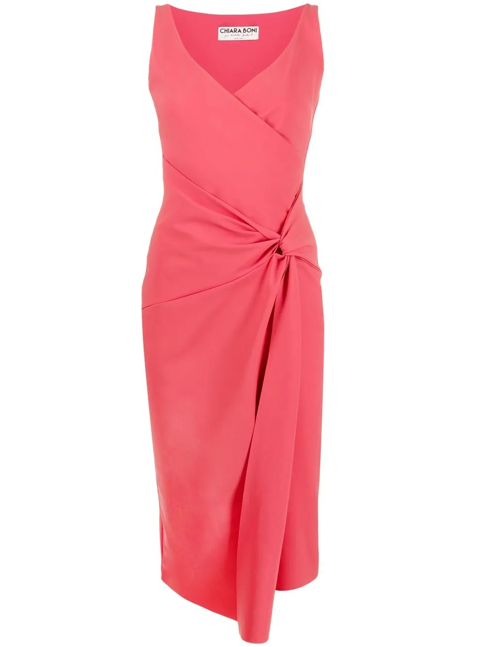 

CHIARA BONI La Petite Robe Yasu wrap-effect dress - Pink