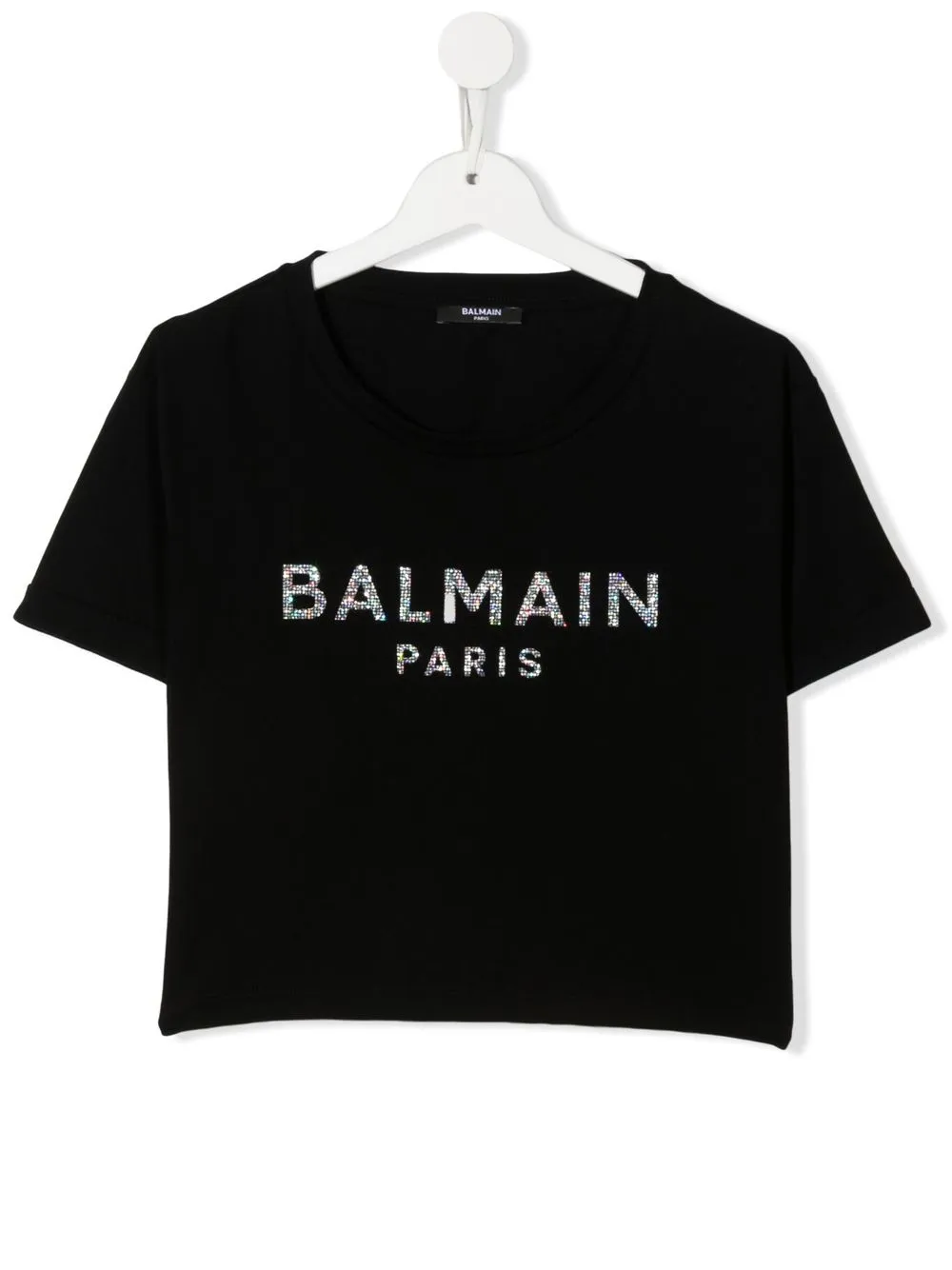 

Balmain Kids playera manga corta - Negro