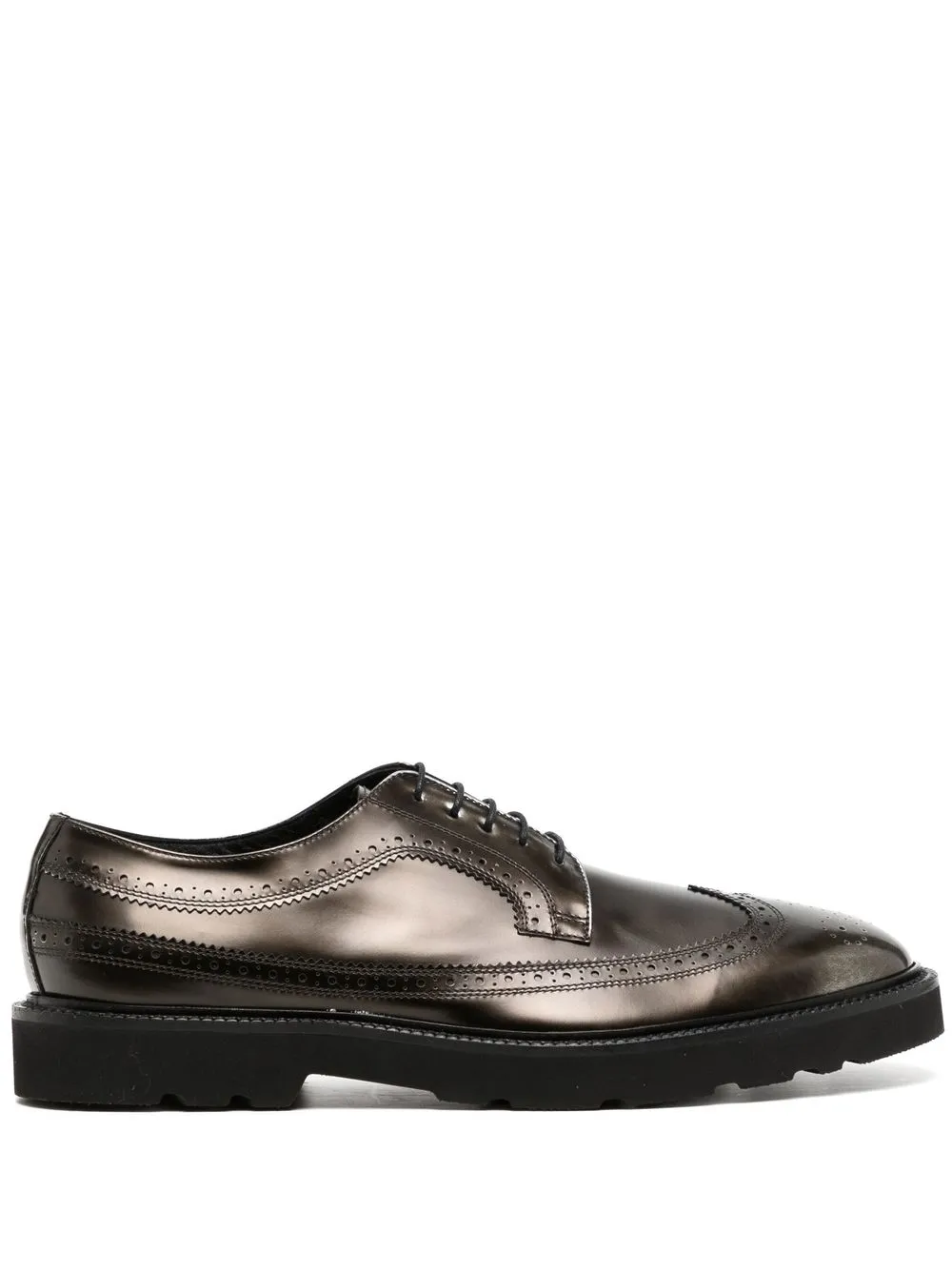 

Paul Smith perforated-detail lace-up brogues - Black