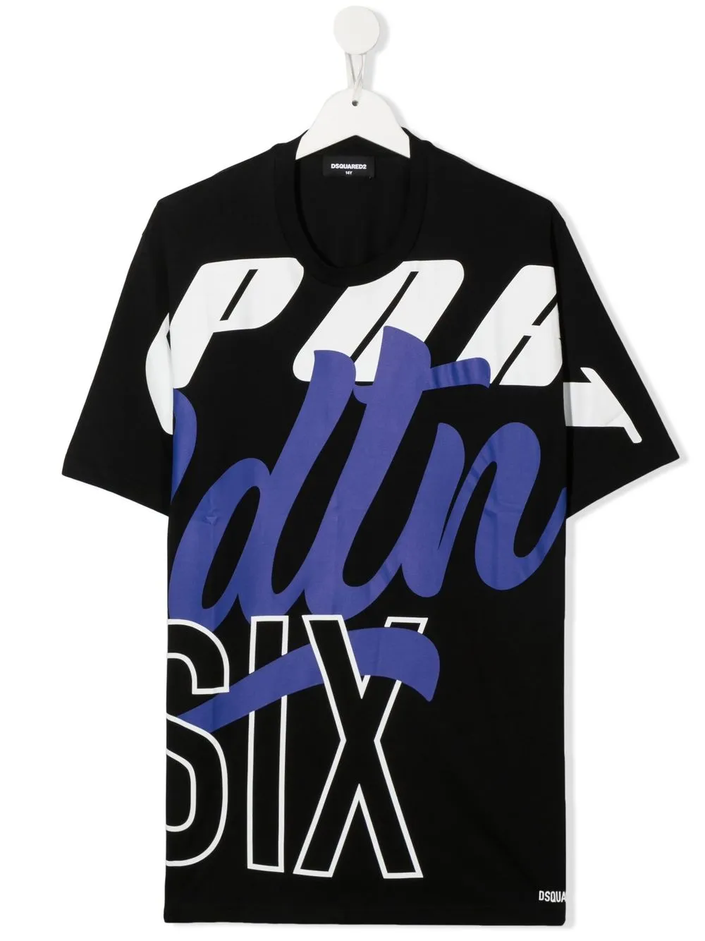 

Dsquared2 Kids playera con estampado gráfico - Negro