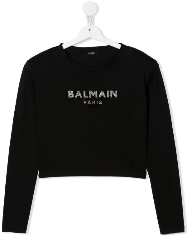 Balmain Kids Long Sleeve T-shirt - Farfetch