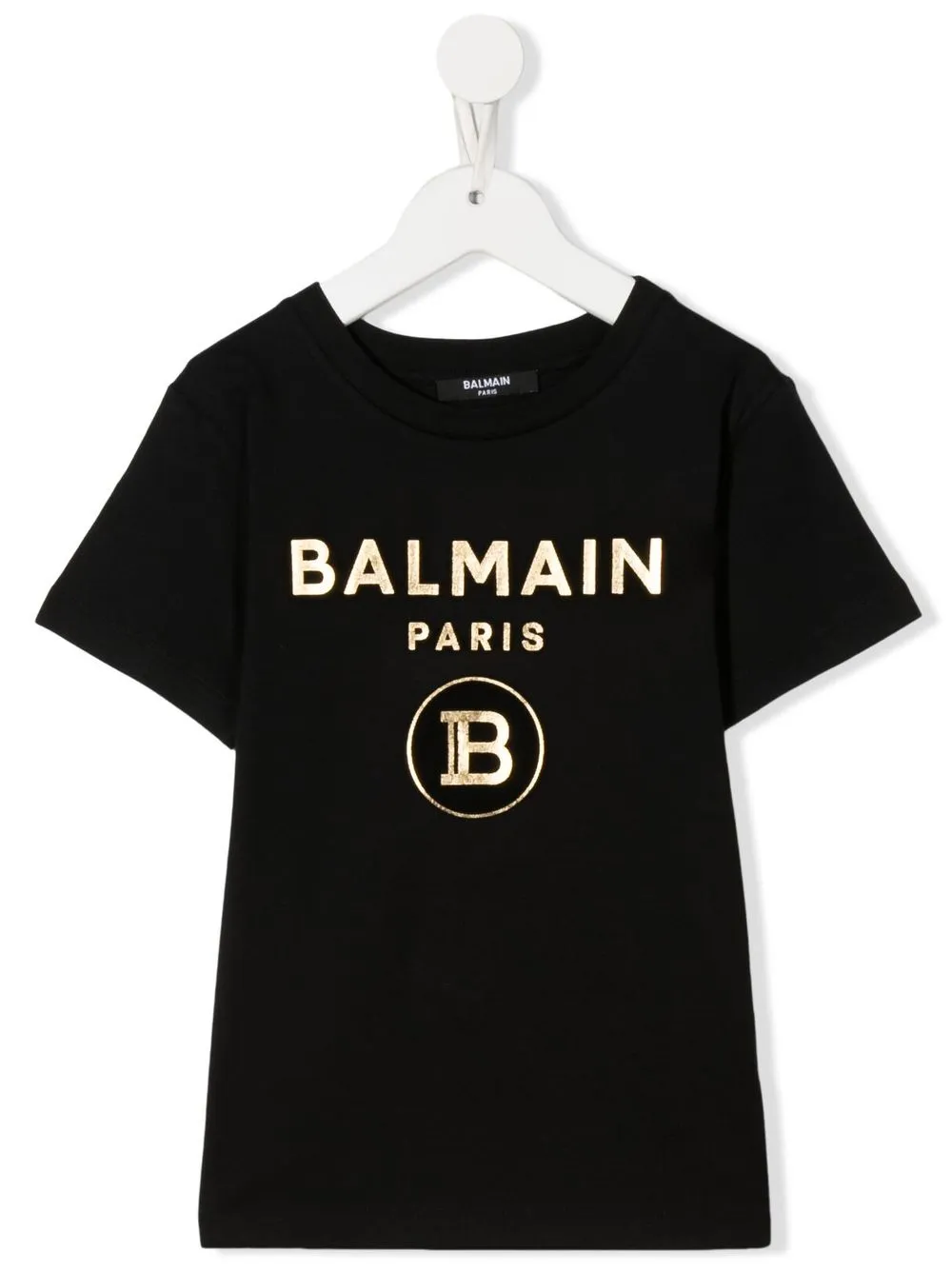 

Balmain Kids logo-print T-shirt - Black