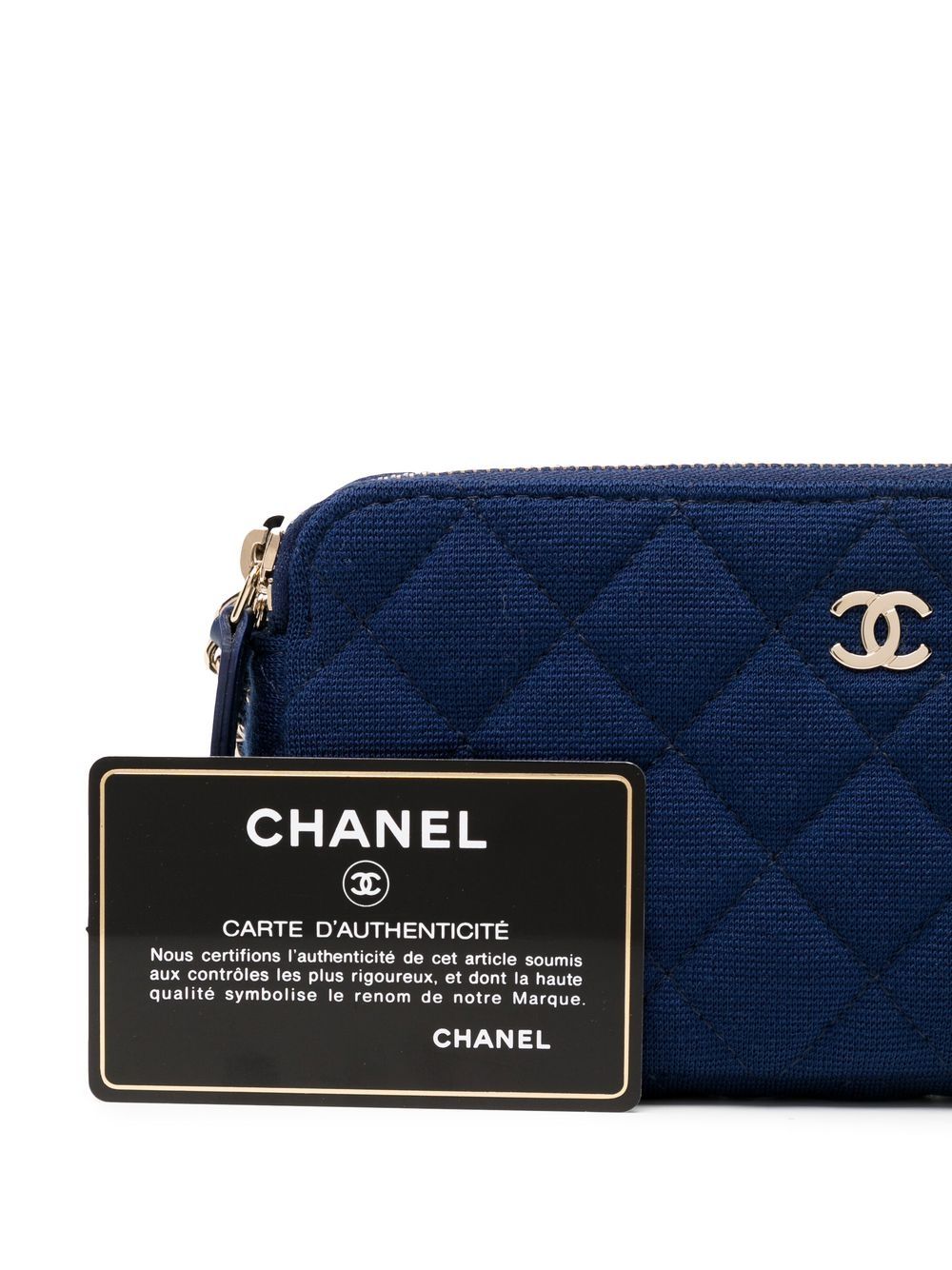 CHANEL Pre-Owned 2019 CC Quilted Clutch Bag - Farfetch