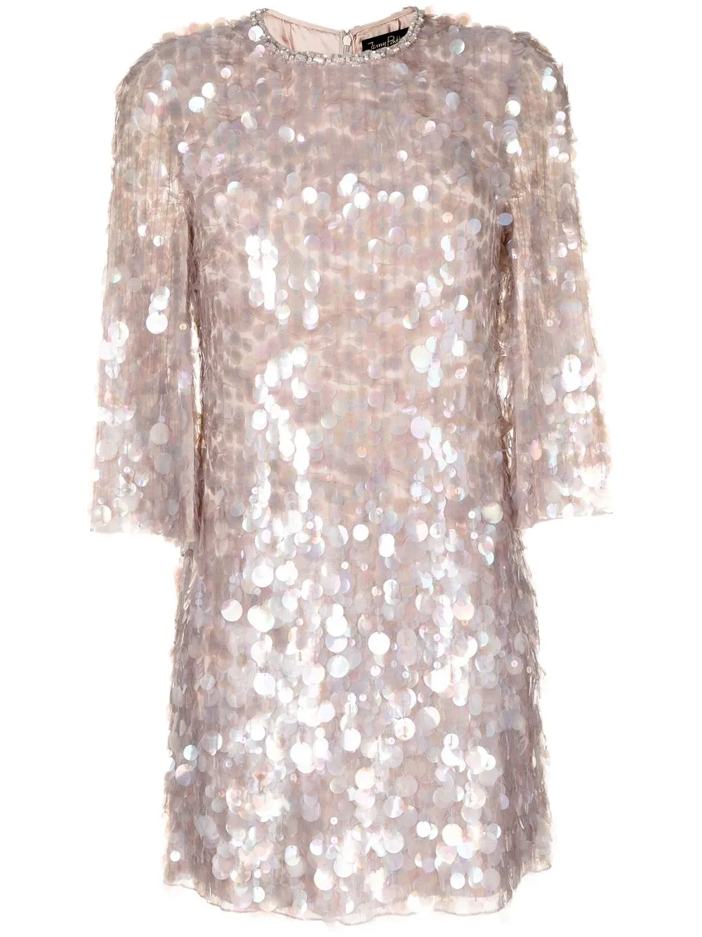 

Jenny Packham sequin-detail party dress - Multicolour