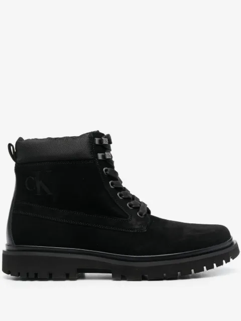 Calvin Klein Jeans botas de montaña con agujetas