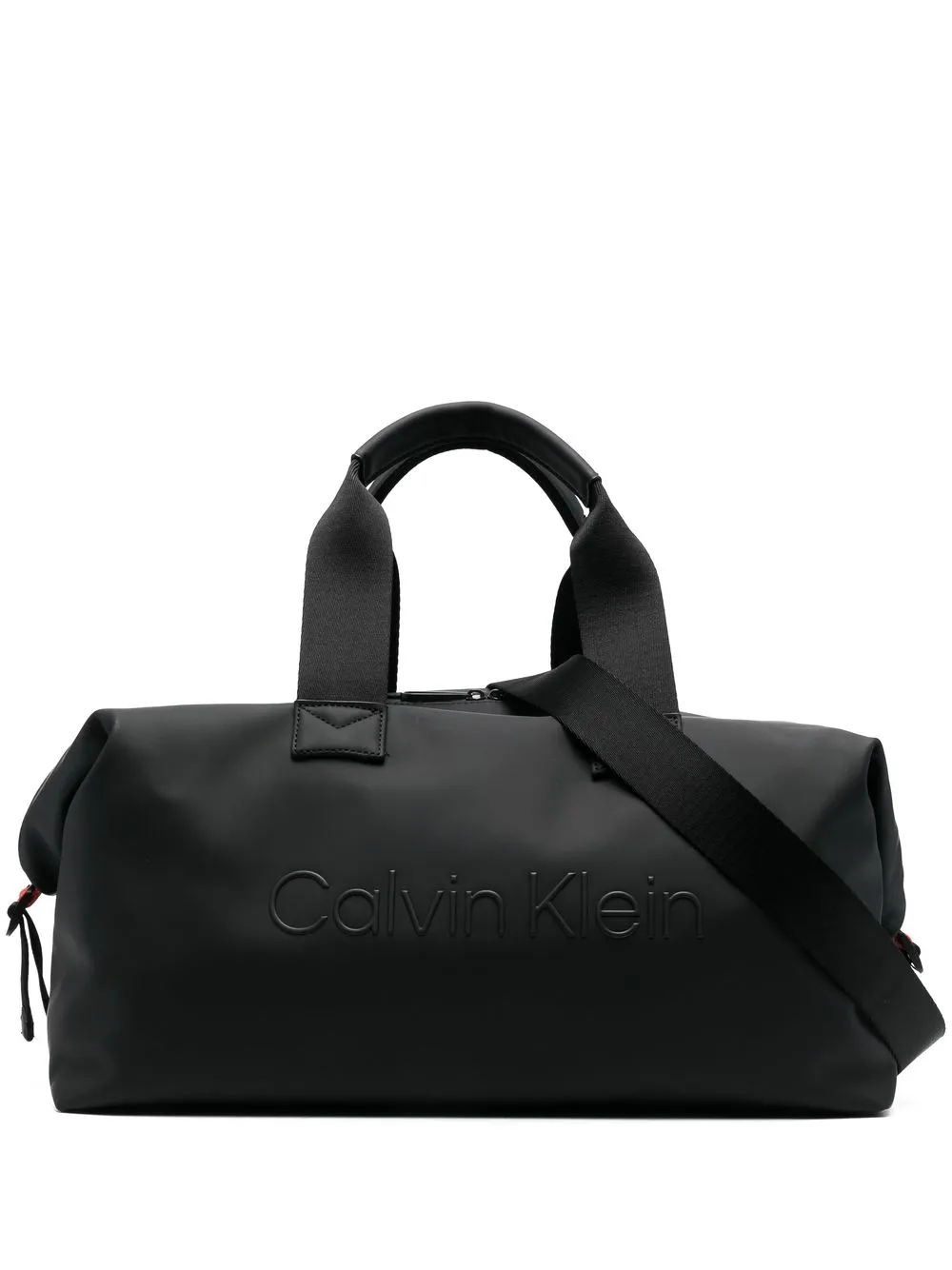 

Calvin Klein bolsa de viaje con logo y cierre - Negro