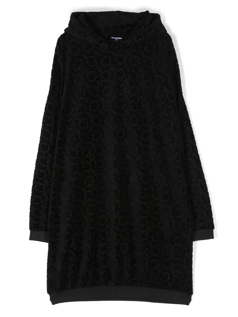 

Dsquared2 Kids vestido con capucha - Negro