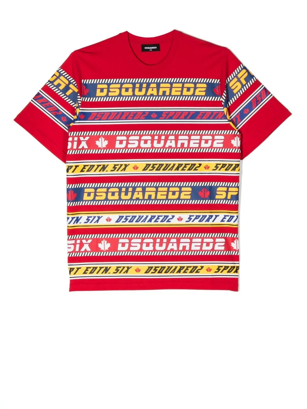 

Dsquared2 Kids playera con logo gráfico estampado - Rojo