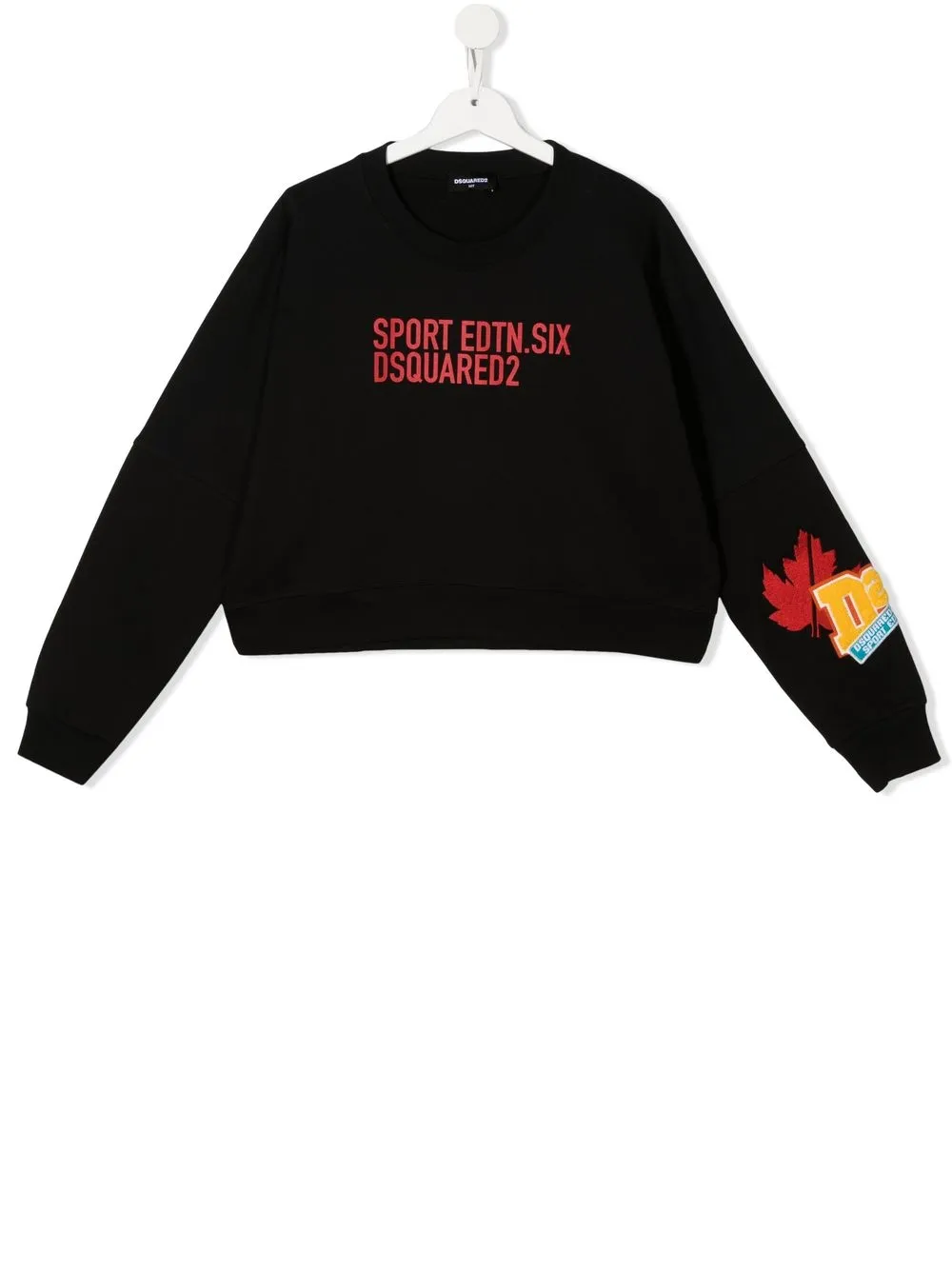 

Dsquared2 Kids sudadera con estampado gráfico - Negro