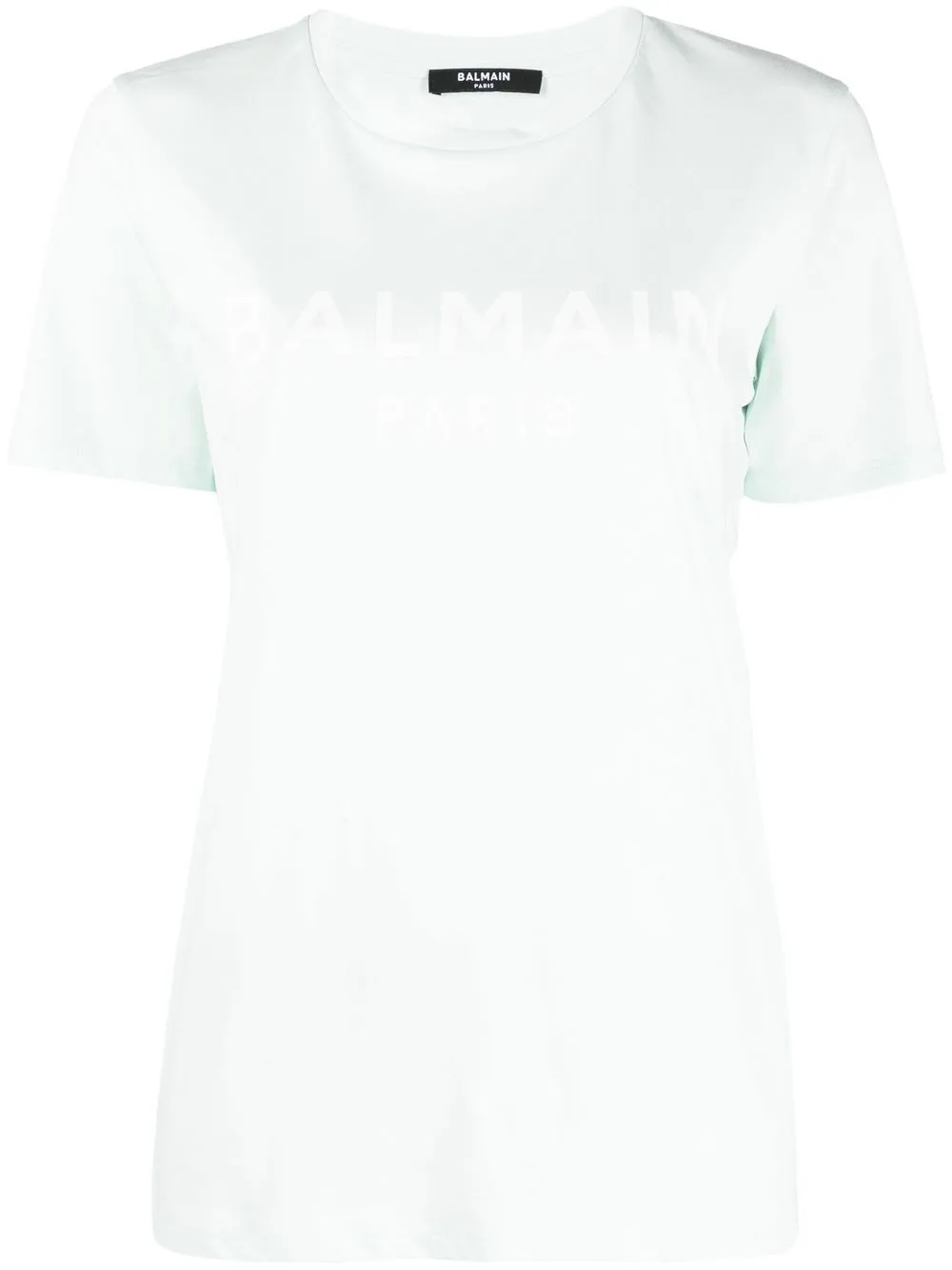 

Balmain logo-print cotton T-shirt - Green