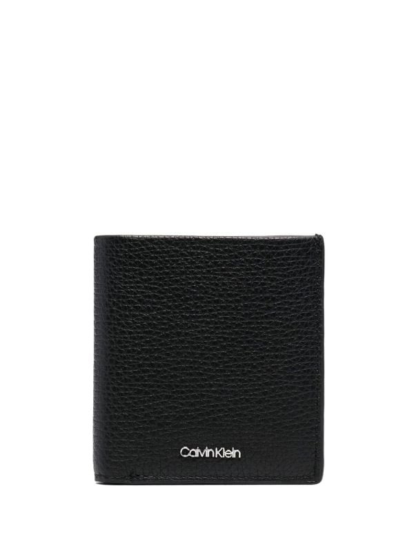 Trein morgen Verbeteren Calvin Klein Grained Leather Wallet - Farfetch